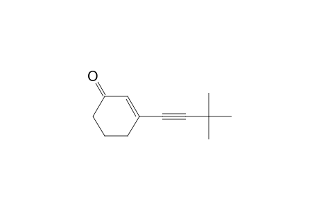 2-Cyclohexen-1-one, 3-(3,3-dimethyl-1-butynyl)-