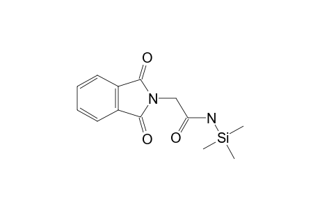 2-Phthalimidoacetamide, N-trimethylsilyl-