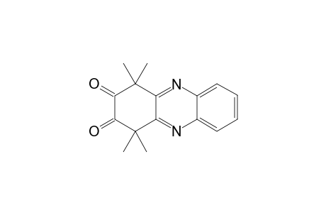 2,3-[1',1',4',4'-Tetramethyl-2,3-dioxocyclohexa]quinoxaline