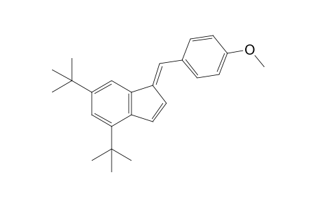 (E)-1[(4-Methoxyphenyl)methylene]-4,6-bis(1,1-dimethylethyl)-1H-indene