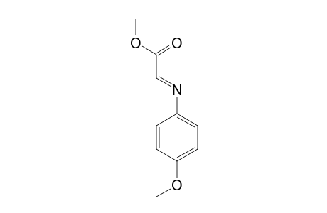 Methyl N-[(p-methoxyphenyl)imino]-acetate