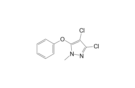 3,4-dichloro-1-methyl-5-phenoxypyrazole