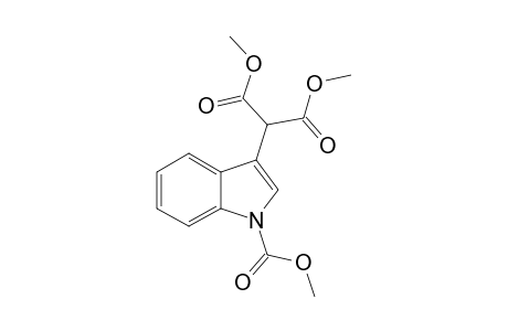 DIMETHYL-2-(1-CARBOMETHOXY-1H-INDOL-3-YL)-MALONATE