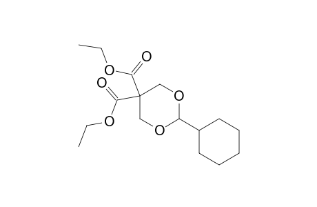5,5-Bis(Carboethoxy)-2-(cyclohexyl)-1,3-Dioxane