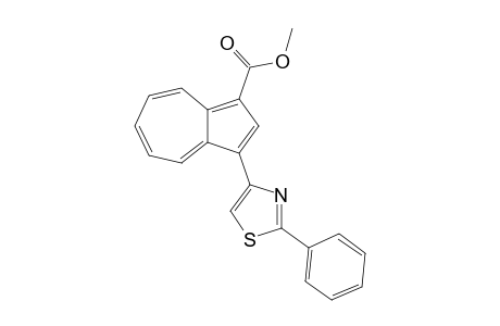 3-(2-phenyl-4-thiazolyl)-1-azulenecarboxylic acid methyl ester