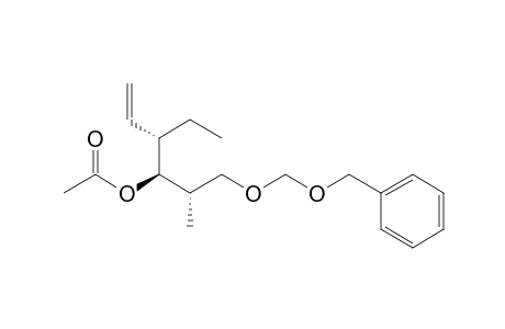 (3S,4S,5S)-4-Acetoxy-6-benzyloxymethoxy-3-ethyl-5-methylhex-1-ene