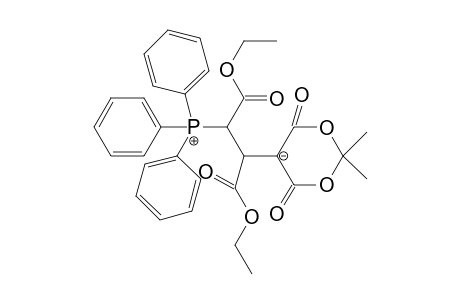 Diethyl 2-(2,2-dimethyl-4,6-dioxo-1,3-dioxane-5-yl-5-ylid)-3-triphenylphosphoniobutane-1,4-dioate