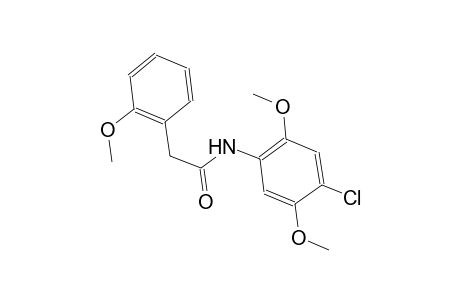 N-(4-chloro-2,5-dimethoxyphenyl)-2-(2-methoxyphenyl)acetamide