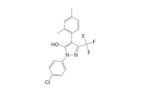 4-(2,4-Dimethylphenyl)-1-(4-chlorophenyl)-3-(trifluoromethyl)-1H-pyrazol-5-ol