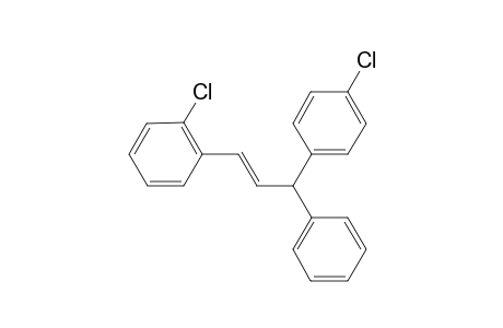 (E)-1-chloro-2-(3-(4-chlorophenyl)-3-phenylprop-1-en-1-yl)benzene