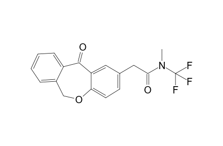 N-Methyl-2-(11-oxo-6,11-dihydrodibenzo[b,e]oxepin-2-yl)-N-(trifluoromethyl)acetamide