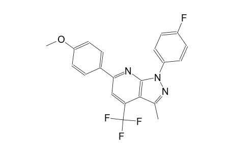 1H-pyrazolo[3,4-b]pyridine, 1-(4-fluorophenyl)-6-(4-methoxyphenyl)-3-methyl-4-(trifluoromethyl)-