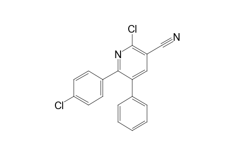 2-Chloro-6-(4-chlorophenyl)-5-phenylnicotinonitrile