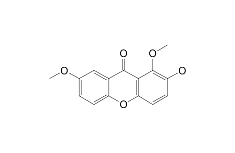 2-HYDROXY-1,7-DIMETHOXYXANTHONE