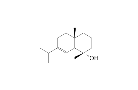 (1a.alpha.,4a.beta.8a.alpha.)-(+-)-1,2,3,4,4a,5,6,8a-Octahydro-1,4a-dimethyl-7-(1-methylethenyl)-1-naphthalenol ((+-)-6-eudesmen-4.alpha.-ol)