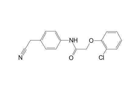 2-(2-Chlorophenoxy)-N-[4-(cyanomethyl)phenyl]acetamide