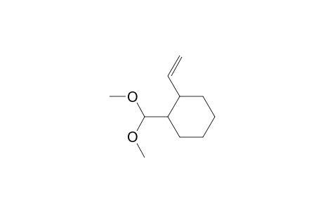 2-Ethenylcyclohexane-1-carboxaldehyde Dimethyl Acetal