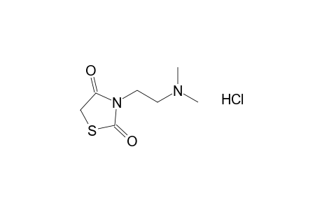 3-[2-(dimethylamino)ethyl]-2,4-thiazolidinedione, hydrochloride