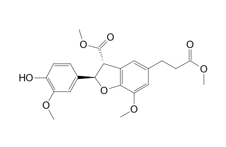 (+/-)-7',8'-dihydro-trans-dehydrodiferulate dimethyl ester