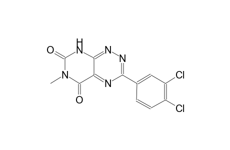 3-(3,4-dichlorophenyl)-6-methylpyrimido[5,4-e][1,2,4]triazine-5,7(6H,8H)-dione