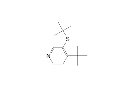 4-Tert-butyl-3-(tert-butylthio)pyridine