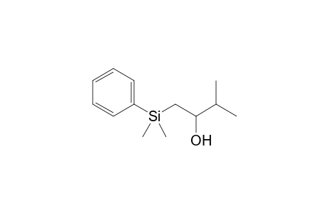 1-Dimethyl(phenyl)silyl-3-methylbutan-2-ol