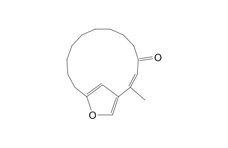 (Z)-2-Methyl-15-oxa-bicyclo[12.2.1]heptadeca-1(16),2,14(17)-trien-4-one