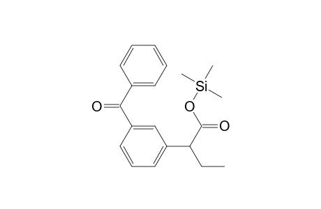 2-(3-Benzoylphenyl)butyric acid trimethylsilyl ester
