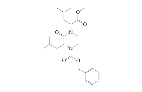 N-[2-N-[(BENZYLOXYCARBONYL)-METHYL-AMINO)-L-LEUCINYL]-METHYL-L-LEUCINE-METHYLESTER