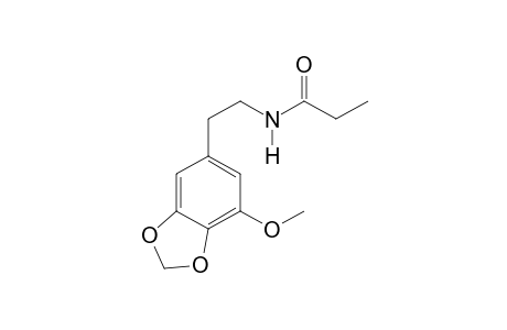 3-Methoxy-4,5-methylenedioxyphenethylamine PROP