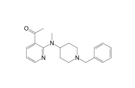 1-[2-[(1-benzyl-4-piperidyl)-methyl-amino]-3-pyridyl]ethanone