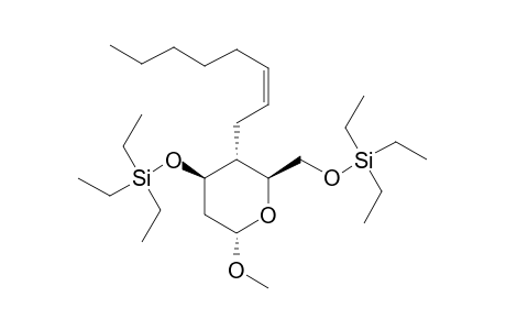 METHYL_2,4-DIDEOXY-3,6-DI-O-TRIETHYLSILYL-4-C-(2-Z-OCTENYL)-ALPHA-D-ARABINO-HEXOPYRANOSIDE