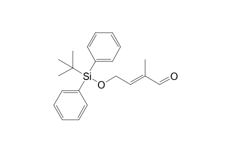 (E)-4-[tert-butyl(diphenyl)silyl]oxy-2-methyl-2-butenal