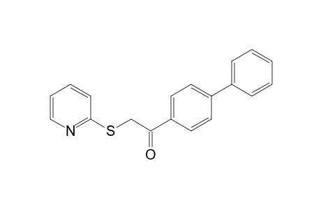 1-[1,1'-Biphenyl]-4-yl-2-(2-pyridinylsulfanyl)ethanone