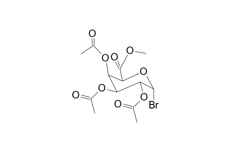 Methyl 1-Bromo-2,3,4-tri-O Acetyl-.alpha.D-galacturonatopyranose