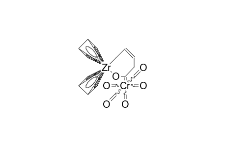 Dicyclopentadienyl-1-zirconyloxy-pentenylidene-chromium pentacarbonyl