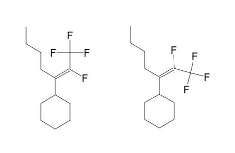 3-CYCLOHEXYL-1,1,1,2-TETRAFLUOROHEPT-2-ENE;MIXTURE-Z:E=1:4.5
