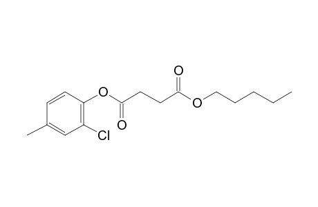 Succinic acid, 2-chloro-4-methylphenyl pentyl ester