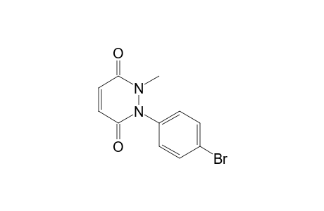 1-(p-bromophenyl)-1,2-dihydro-2-methyl-3,6-pyridazinedione