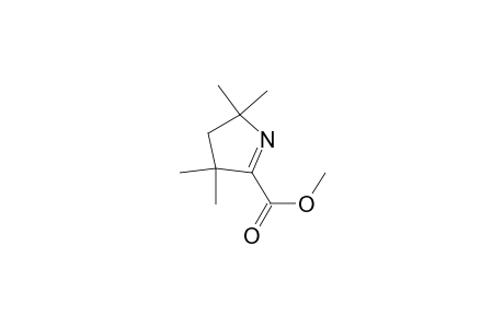 2H-Pyrrole-5-carboxylic acid, 3,4-dihydro-2,2,4,4-tetramethyl-, methyl ester