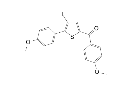 (4-Iodo-5-(4-methoxyphenyl)thiophen-2-yl)(4-methoxyphenyl)methanone