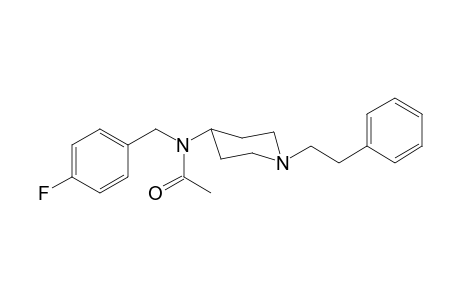 N-(4-Fluorobenzyl)-N-(1-(2-phenylethyl)-4-piperidyl)acetamide