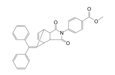 methyl 4-(8-(diphenylmethylene)-1,3-dioxo-1,3,3a,4,7,7a-hexahydro-2H-4,7-methanoisoindol-2-yl)benzoate