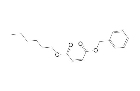 1-Benzyl 4-hexyl (2Z)-2-butenedioate