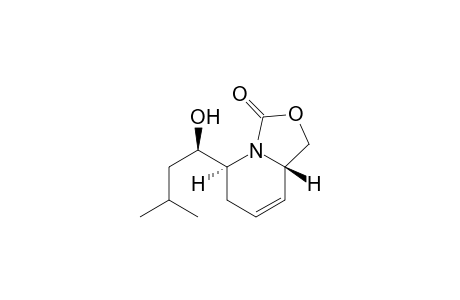 (5S,8aS)-5-((R)-1-Hydroxy-3-methylbutyl)-1,5,6,8a-tetrahydro-3H-oxazolo[3,4-a]pyridin-3-one
