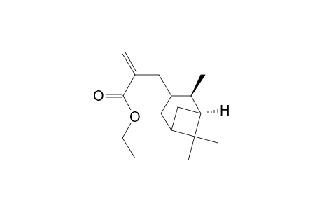 3-(2-Carbethoxy-2-propenyl)-(1S,2R)-2,6,6-trimethylbicyclo[3.1.1]heptane