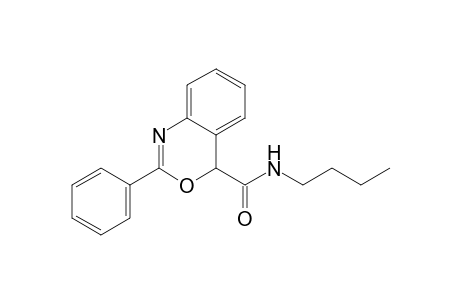 N-(n-Butyl)-2-phenyl-4H-3,1-benzoxazine-4-carboxamide