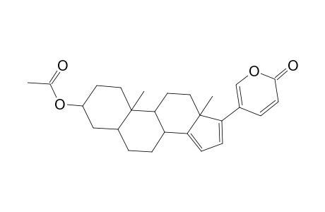 Bufa-14,16,20,22-tetraenolide, 3-(acetyloxy)-, (3.beta.,5.beta.)-