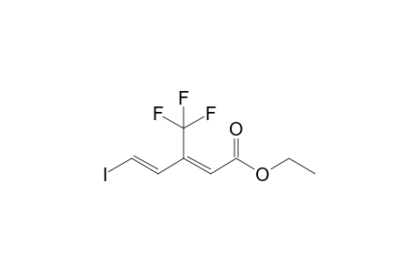 Ethyl 3-(trifluoromethyl)-5-iodopenta-2,4-dienoate