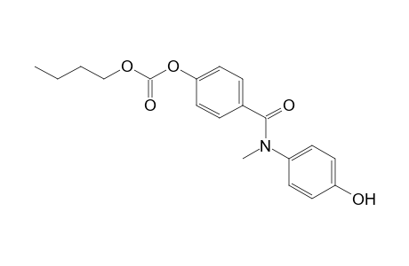 Carbonic acid, butyl 4-[[(4-hydroxyphenyl)methylamino]carbonyl]phenyl ester